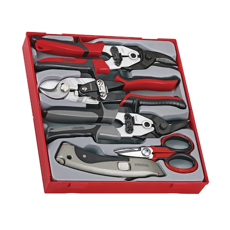 Teng Tools TTDCT05 5 Piece Cutting Tool Set TTDCT05